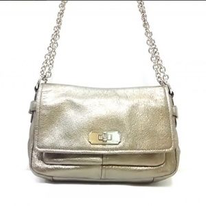 COACH Chelsea gunmetal crossbody